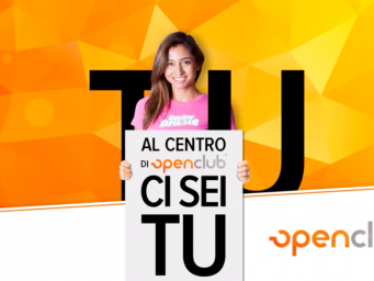 Al centro di Openclub ci sei TU!